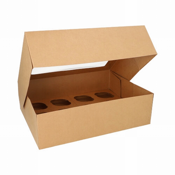 Matlåda bagasse pure, 7,9x23x15,5cm hänglock - Papstar
