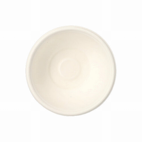 Salladsskål bagasse pure, till 200ml Ø11,2cm vit - Papstar - 1