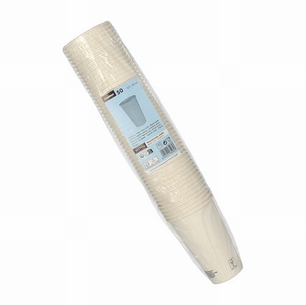 Bägare papper Starpak, 30cl vit - Papstar - 2