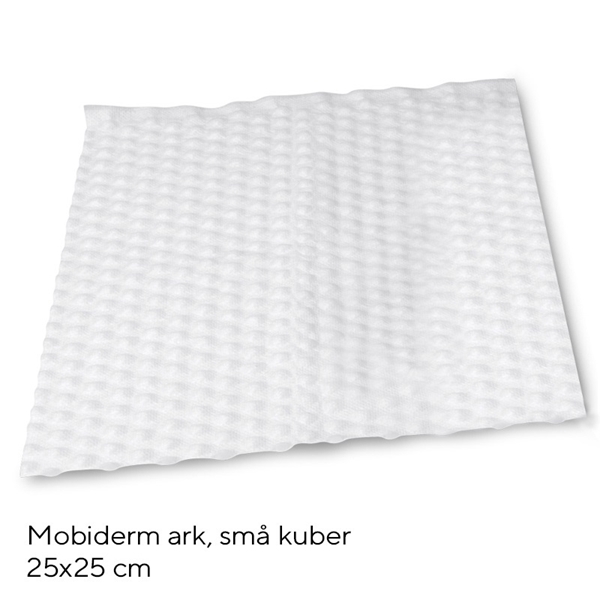 Ödembandage Mobiderm, 25x25cm 5x5mm kuber ark - Mobiderm