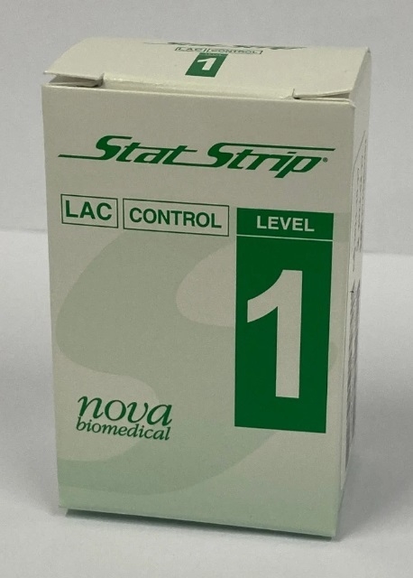 Kontroll StatStrip Laktat, 4mL nivå 1 - Nova StatStrip