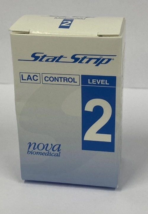 Kontroll StatStrip Laktat, 4mL nivå 2 - Nova StatStrip