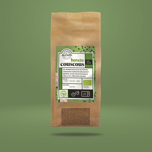 Bovete Couscous glutenfri, 300g Da Carla - Da Carka