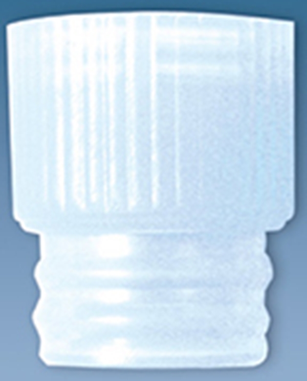Propp till reagens/centrifugrör, Ø13 mm LDPE färglös