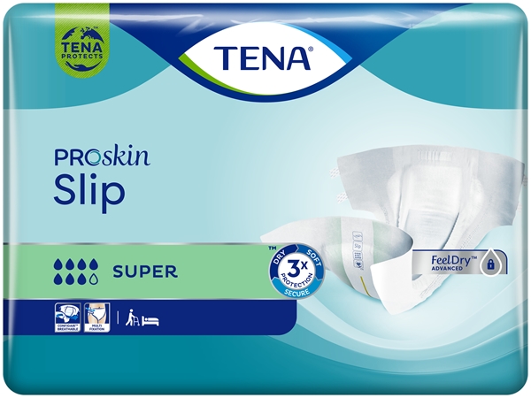 Inkontinensskydd allt-i-ett, TENA Slip Super S - Tena - 2