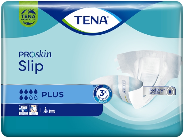 Inkontinensskydd allt-i-ett, TENA Slip Plus S - Tena - 2