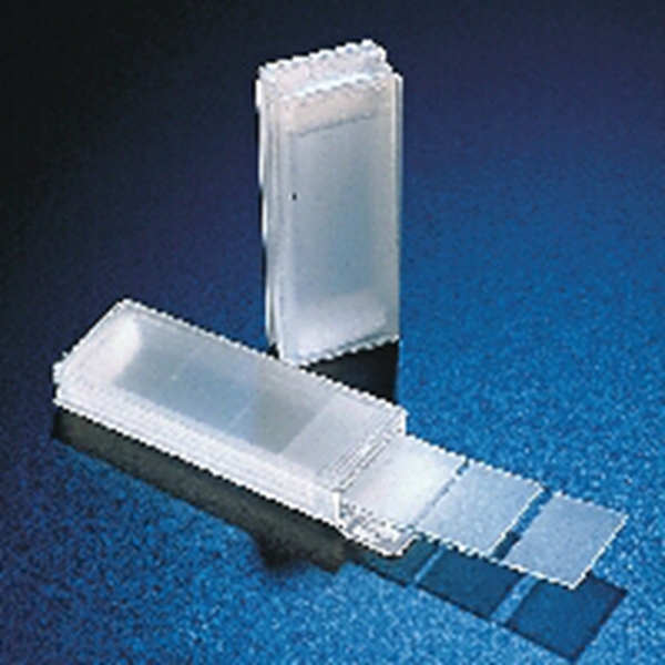 Transportbehållare för objektglas, för 5 glas PP