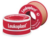 Häfta väv Leukoplast, 5cmx9,2m beige latex - Leukoplast