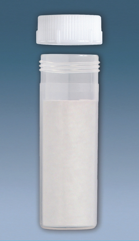 Transporthylsa komplett, 30x85mm PP med absorbent