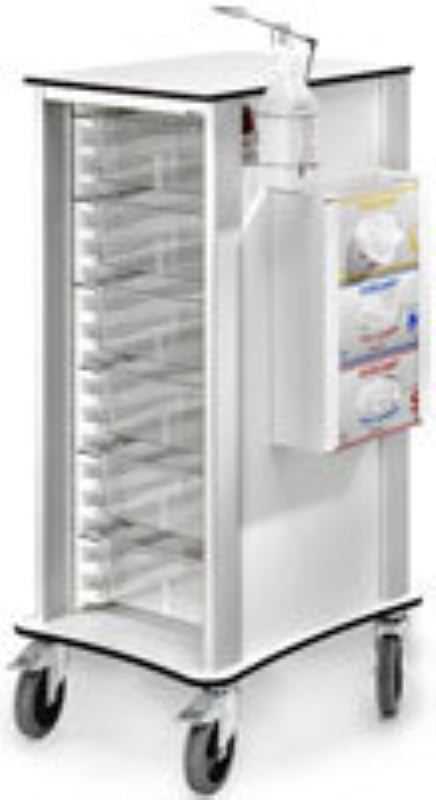 Stickvagn med körhandtag, Bredd 440 Djup 455 Höjd 1035