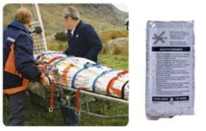 Värmefilt Blizzard, 2,3x2m grön