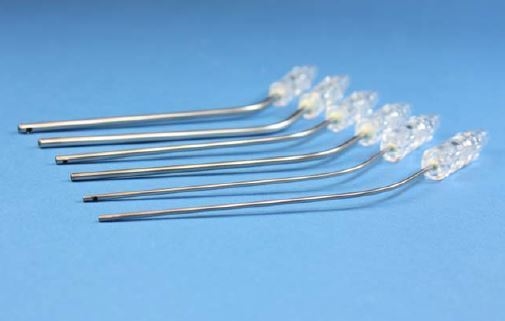 Sugkanyl metall typ Ferg, 3,0x150mm transp handtag