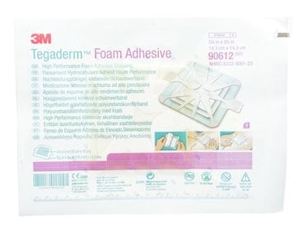 Skumförband Tegaderm Foam Adhesive, 14,3x14,3cm Border - Tegaderm - 1