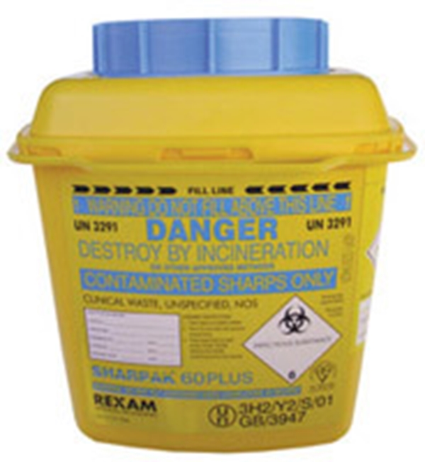 Kanylburk Sharpak 60, 6L 22,9x20,5cm UN