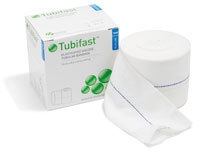 Tubbandage Tubifast 2-vägsstretch, 10,75cmx10m gul viskos - Tubifast