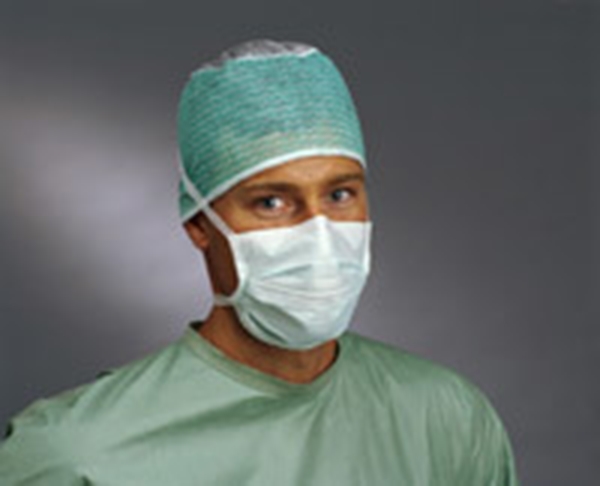 Munskydd op Barrier special, knyt typ II antifog grönt 4L - Barrier