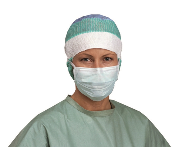 Munskydd op Barrier special, knyt typ II formh grönt 4L - Barrier