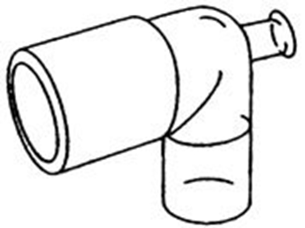 Adapter ETCO2 Timik, 22M/15F-15M vinklat