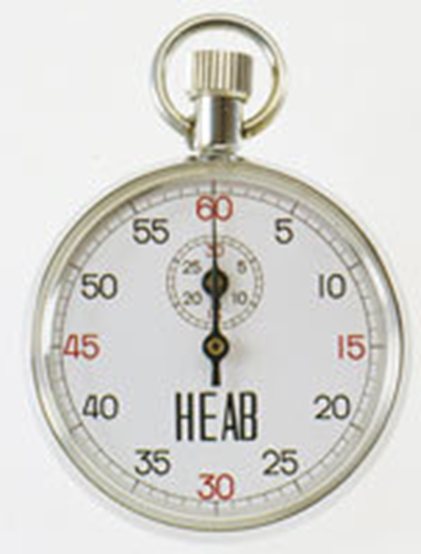 Stoppur traditionellt metall, D52mm