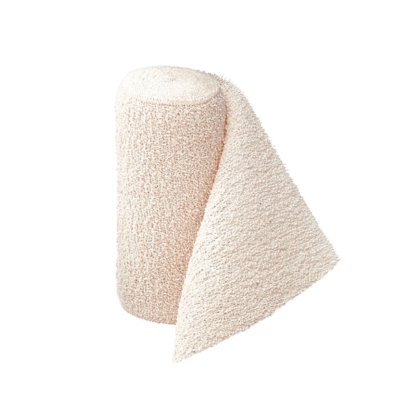 Kräppad stödbinda Idealcrepe, 10cmx4m bomull - Idealcrepe