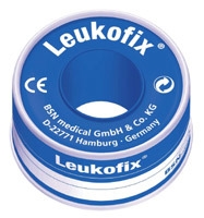 Häfta plast perforerad Leukofix, 2,5cmx9,2m - Leukofix