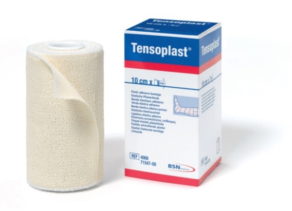 Klisterbinda Tensoplast, 10cmx2,7m osträckt elast 67% - Tensoplast