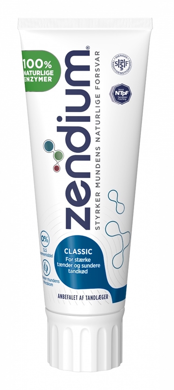 Tandkräm Zendium classic, 15ml mini m fluor o enzymer - Zendium - 1