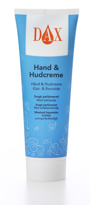Hand & hudkräm Dax, 250ml m solrosolja parfymerad - Dax