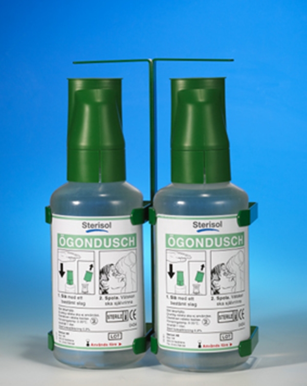Ögondusch Sterisol Bärbar, 1000mlx2 m väggskylt - Sterisol