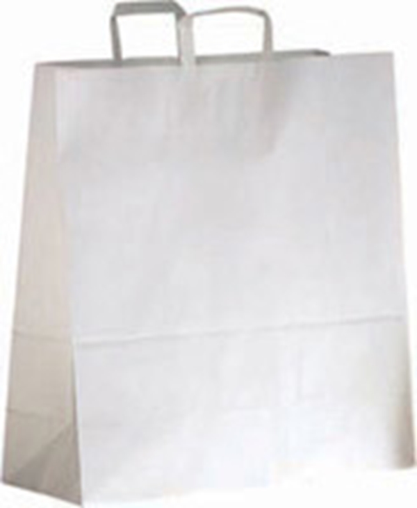 Pappersbärkasse, 44L 450x180x480mm vit