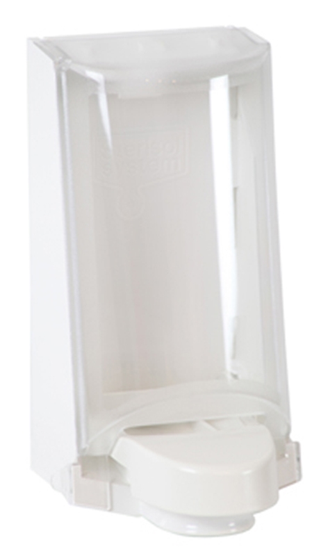 Dispenser Sterisol, t påse 700 ml vit/transparent - Sterisol