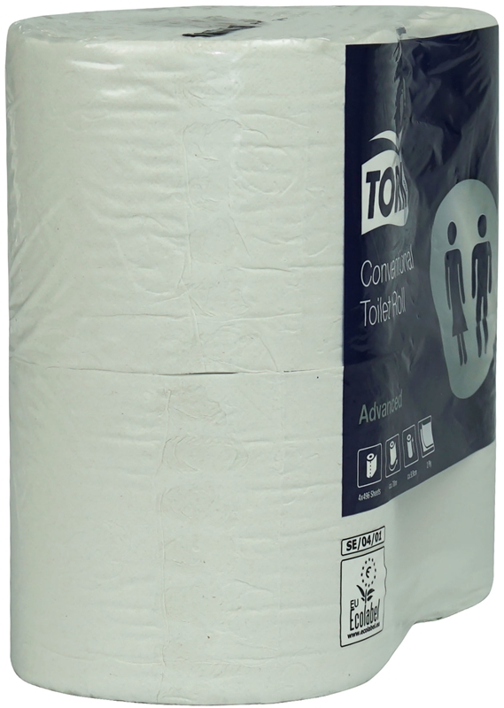 Toalettpapper 2-L Normal T4, Tork Advanced Extra lång 61,6m - Tork - 2