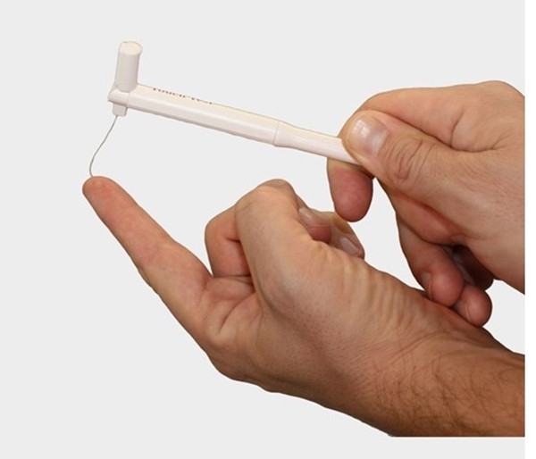 Touch-Test monofilament, Strl 5,07-10gr röd