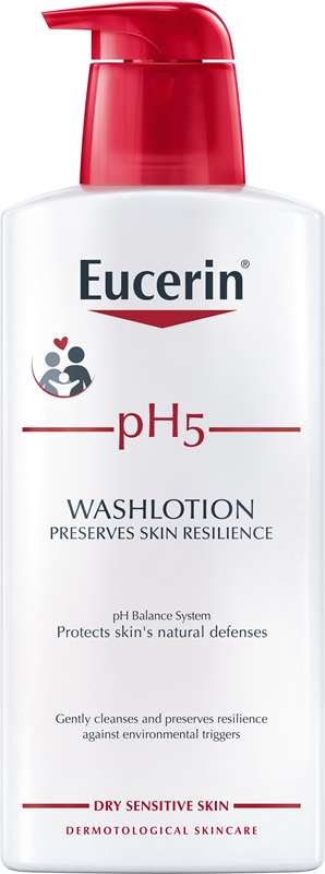 Flytande tvål Eucerin pH5, 400ml m pump parfymerad - Eucerin