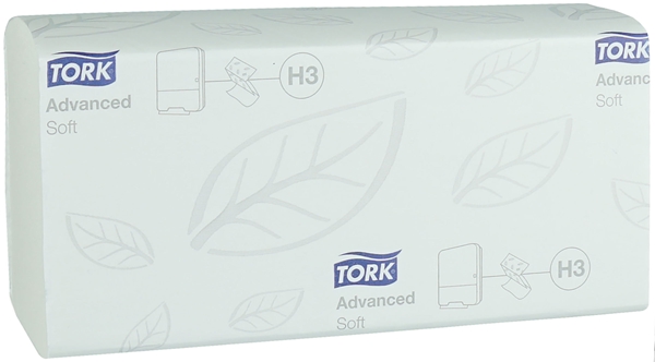 Pappershandduk 2-L z-vikt H3, Tork Advanced 23x25cm - 1