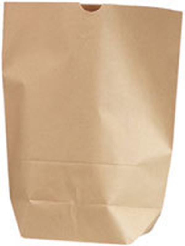 Papperspåse kanister, 3kg 225x370mm brun