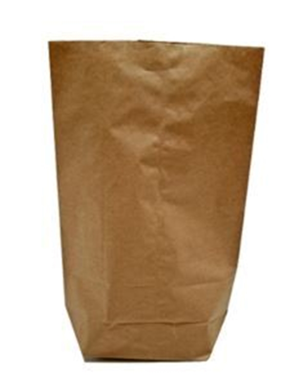 Papperspåse kanister, 5kg 180x110x385mm brun