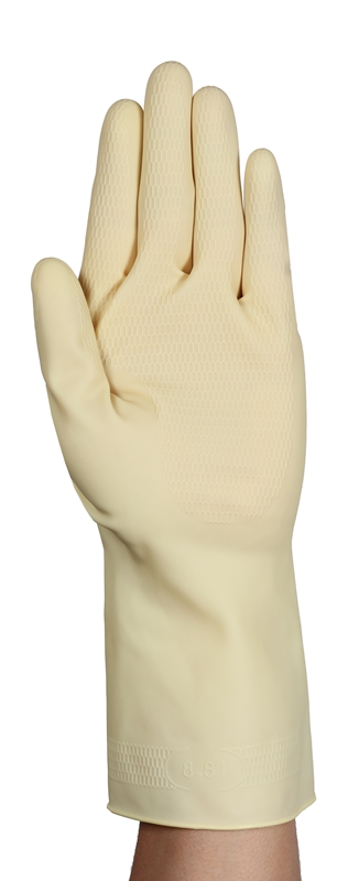 Handske hushåll latex , 7,5 (M) AlphaTec 87-137 - AlphaTec - 2