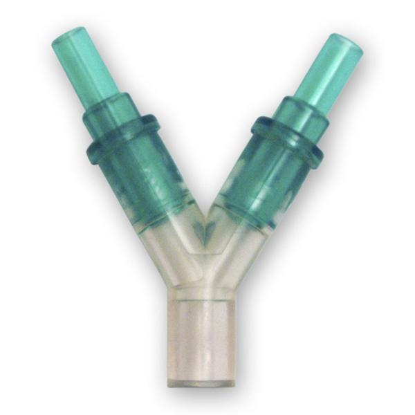 Dränage Y-koppling med kateter, fg14 blå