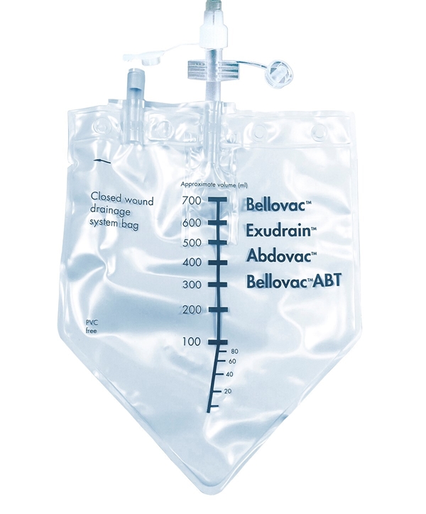 Utbytespåse Exudrain/Bellovac, 700ml