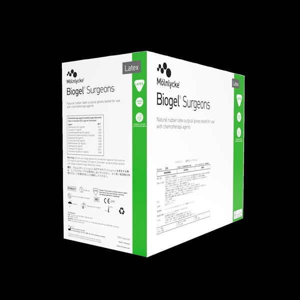 Handske op Biogel pf latex, 5,5 Surgeons - 2