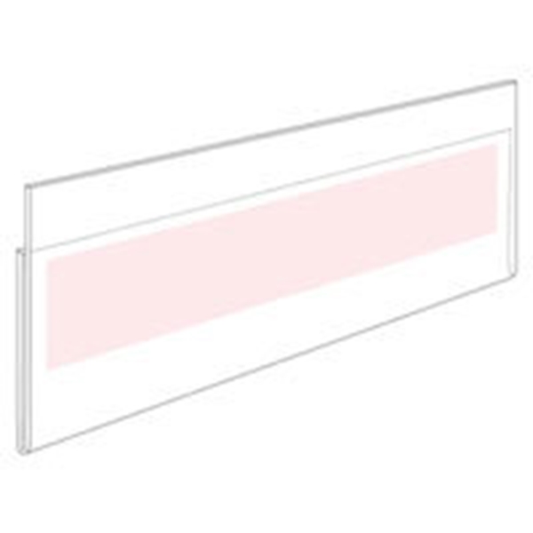 Etiketthållare, 26x1000mm f streckkodsetikett