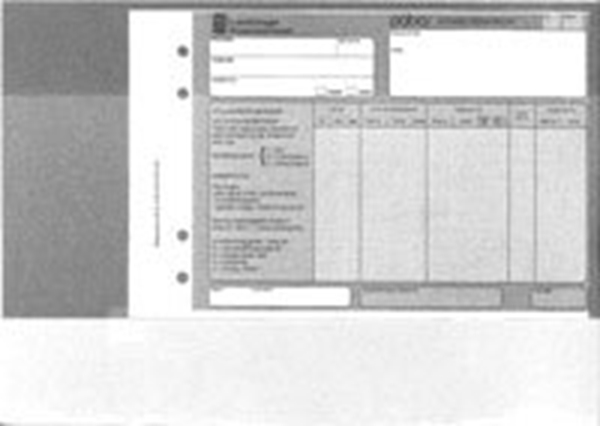 Blankett avvikelserapport, RVN