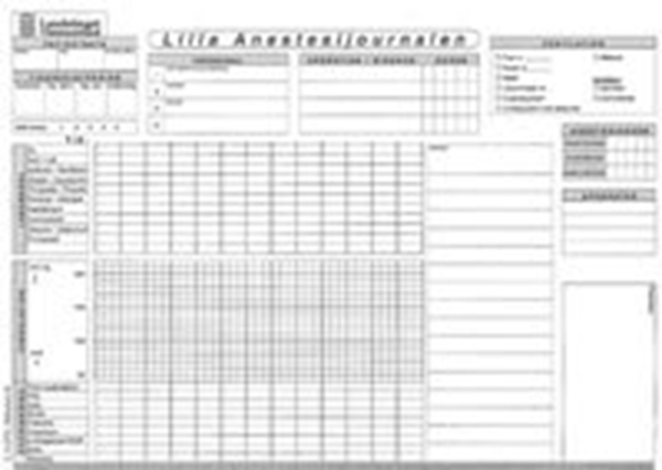 Lilla Anestesijournalen, Härnösand/Medelpad