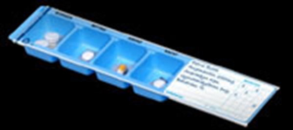 Etikett till Wiegand, Självhäftande avtagbar 45x75mm