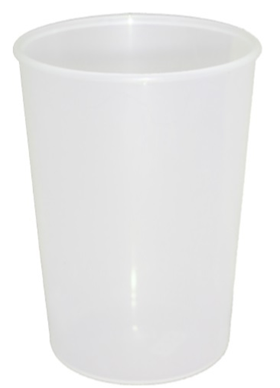 Pipmugg/piplocksbägare PP plast, 25cl utan lock - Hammarplast