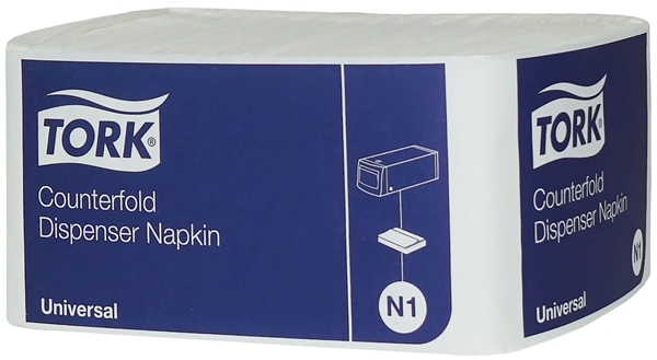 Dispenserservett N1, Tork Universal 30x33cm enkel - 1