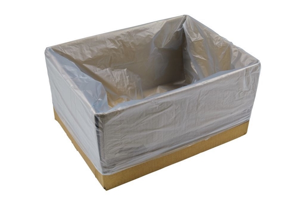 Insatspåse HD plast, 425/270x430mm 20my blå