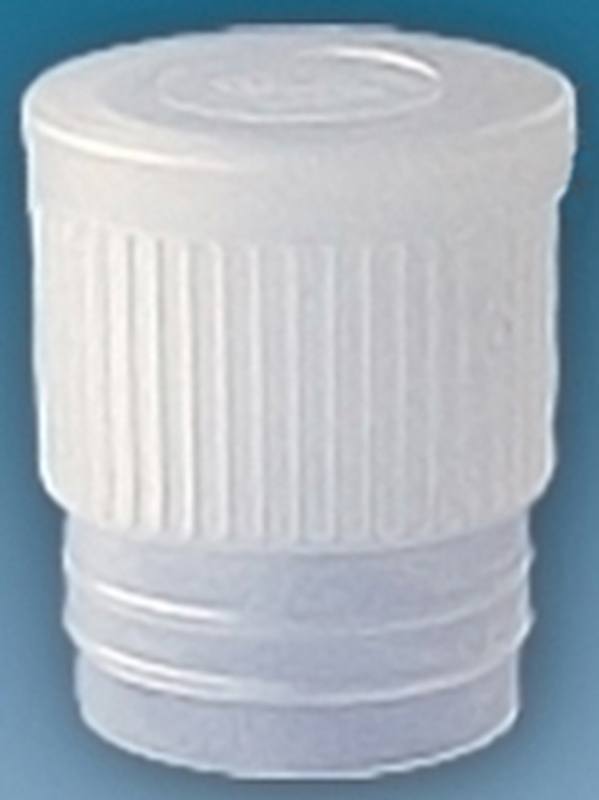 Propp till reagens/centrifugrör, Ø16,0-17,0 mm LDPE färglös