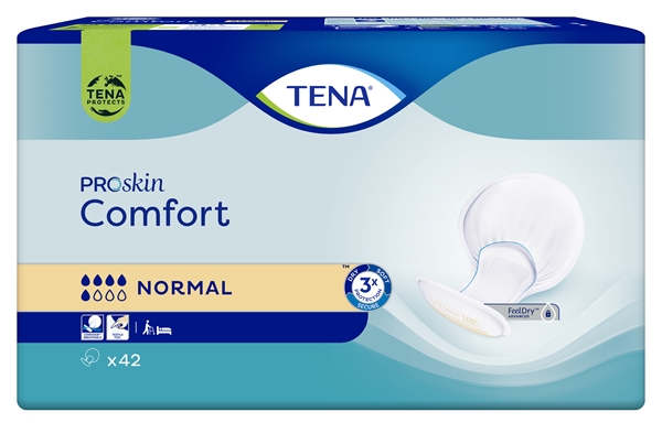 Inkontinensskydd för fixering i byxa, TENA Comfort Normal  - Tena